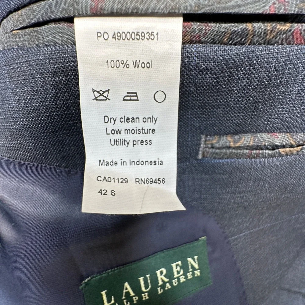 Lauren Ralph Lauren measurements pit